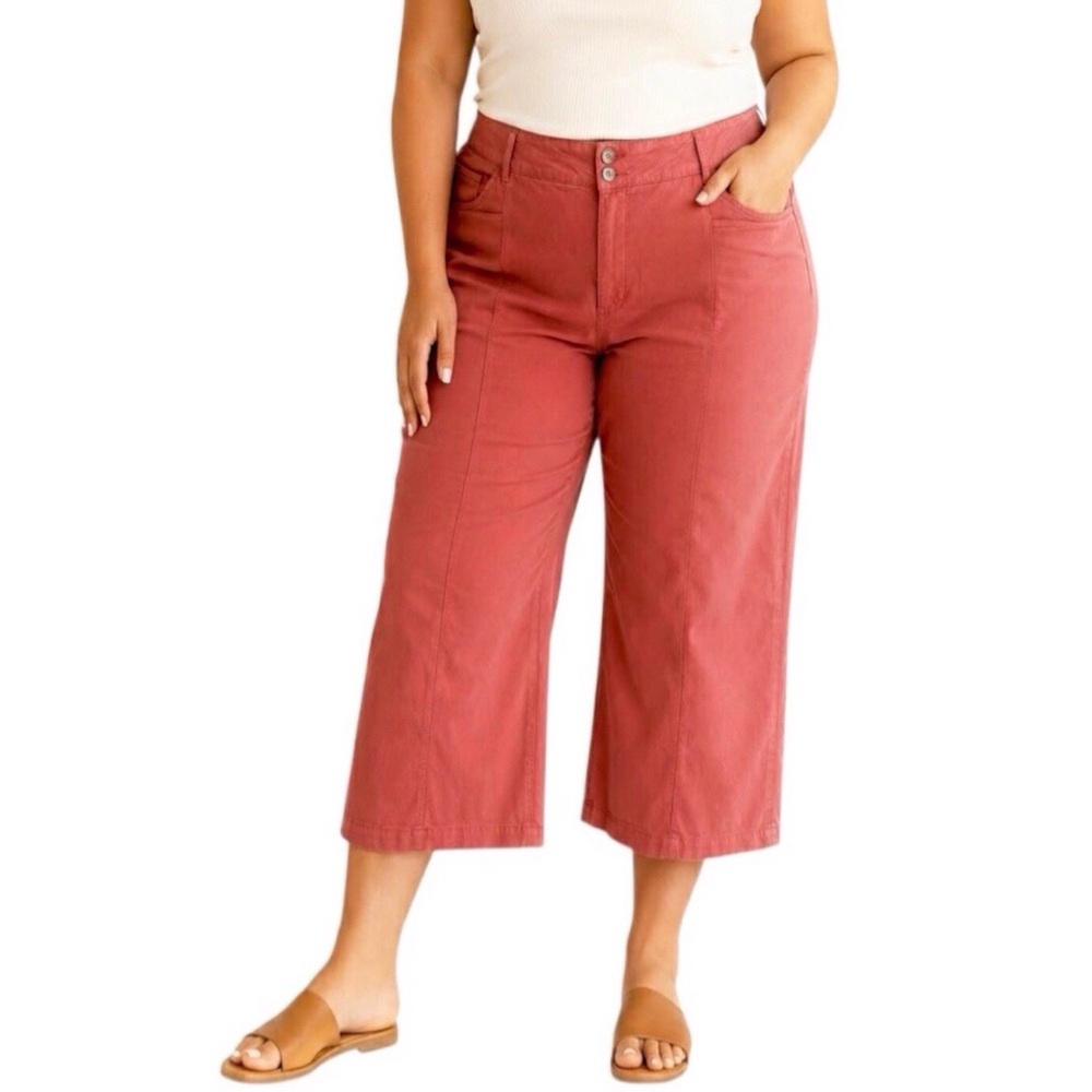 Kut From the Kloth Womens Jeans Size 24W Charlotte High Rise Crop Straight